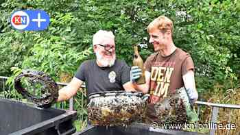 Der Trentsee in Plön: Initiative holt Unmengen an Müll vom Seegrund