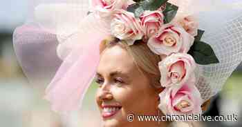 Double celebration as Newcastle Ladies Day best-dressed competition winner enjoys birthday surprise