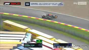 Hamilton gets 'harsh' penalty for Perez contact!