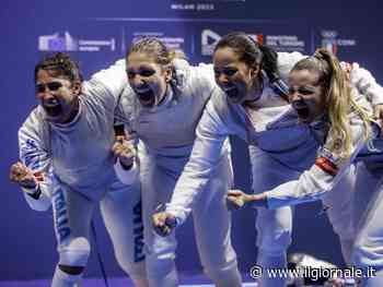 Scherma, doppietta azzurra: l'Italia è oro nel fioretto femminile e nella spada uomini
