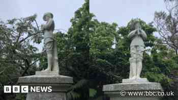 Police investigate war memorial damage