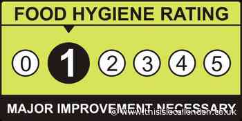Food Standards Agency: Bookstore Café in Erith given one-star rating