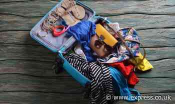 Simple 50p ‘spray’ to avoid ironing clothes when travelling - creases will ‘fall out’