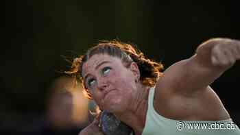 Sarah Mitton golden in shot put at Canadian national trials, Craig Thorne wins 110m hurdles