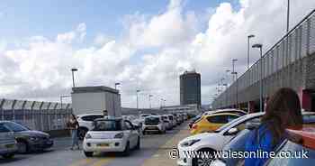 Hundreds stuck for hours in multi-storey car park gridlock