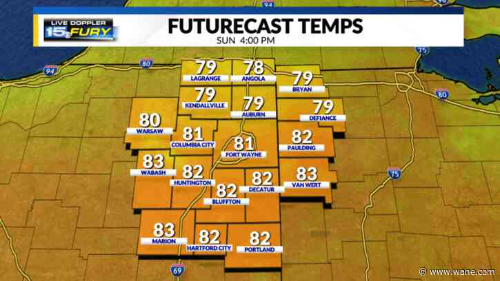 Sunny Sunday morning ahead!