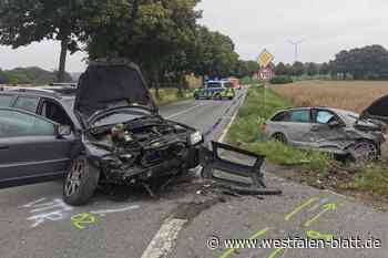Drei Leichtverletzte bei Unfall auf der Vlothoer Straße in Herford