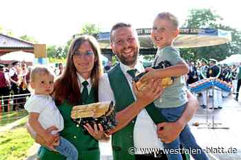 Daniel und Rebecca Kößmeier regieren Schützen in Delbrück-Boke
