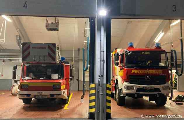 FW-EN: Überörtliche Unterstützung durch die Feuerwehr Hattingen und mehrere Unwettereinsätze