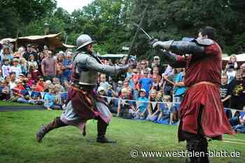 Sparrenburgfest: 30.000 Menschen feiern mit Rittern, Kalifen und Adligen