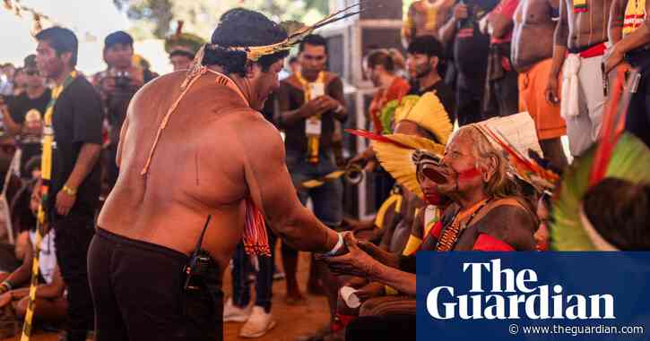 Sadness and defiance at gathering led by Amazonian chief Raoni Metuktire