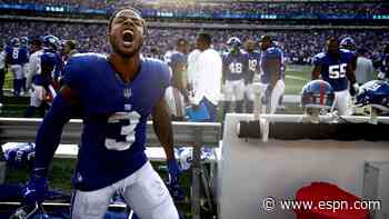 Giants' Shepard 'felt great' in 1st practice off PUP