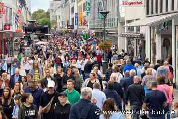 Libori: Viele Besucher am Sonntag in Paderborner City
