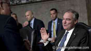 With ‘robust’ waiver, Kaine says ‘Buy America’ requirements won’t hamstring Navy shipbuilding