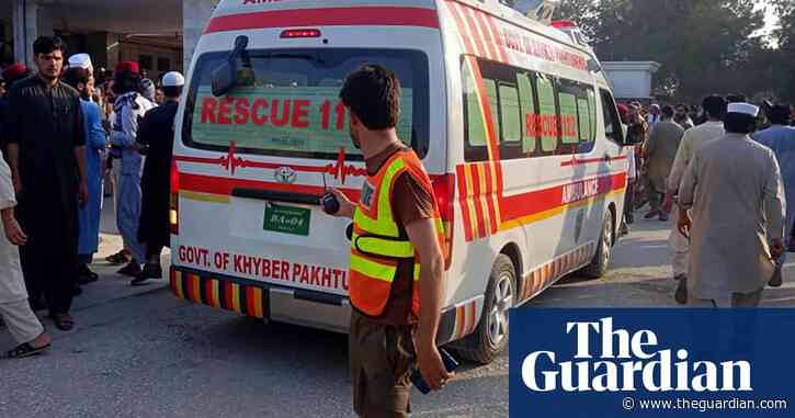 At least 44 killed in blast at political rally in Pakistan