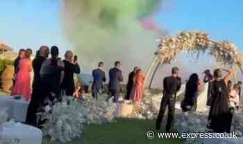 Ashley Cole marries his fiancé in extraordinary Italian wedding