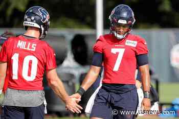No. 2 Pick Stroud Competes With Mills for Starting QB Job With Houston Texans