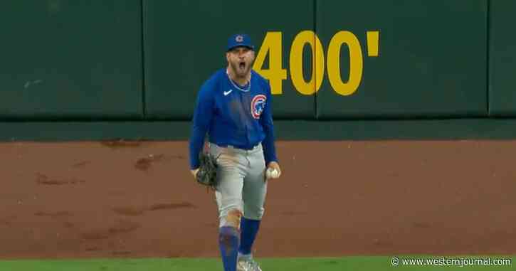 'Play of the Year': Cubs Outfielder Makes Outstanding Catch at the Wall to Save Game