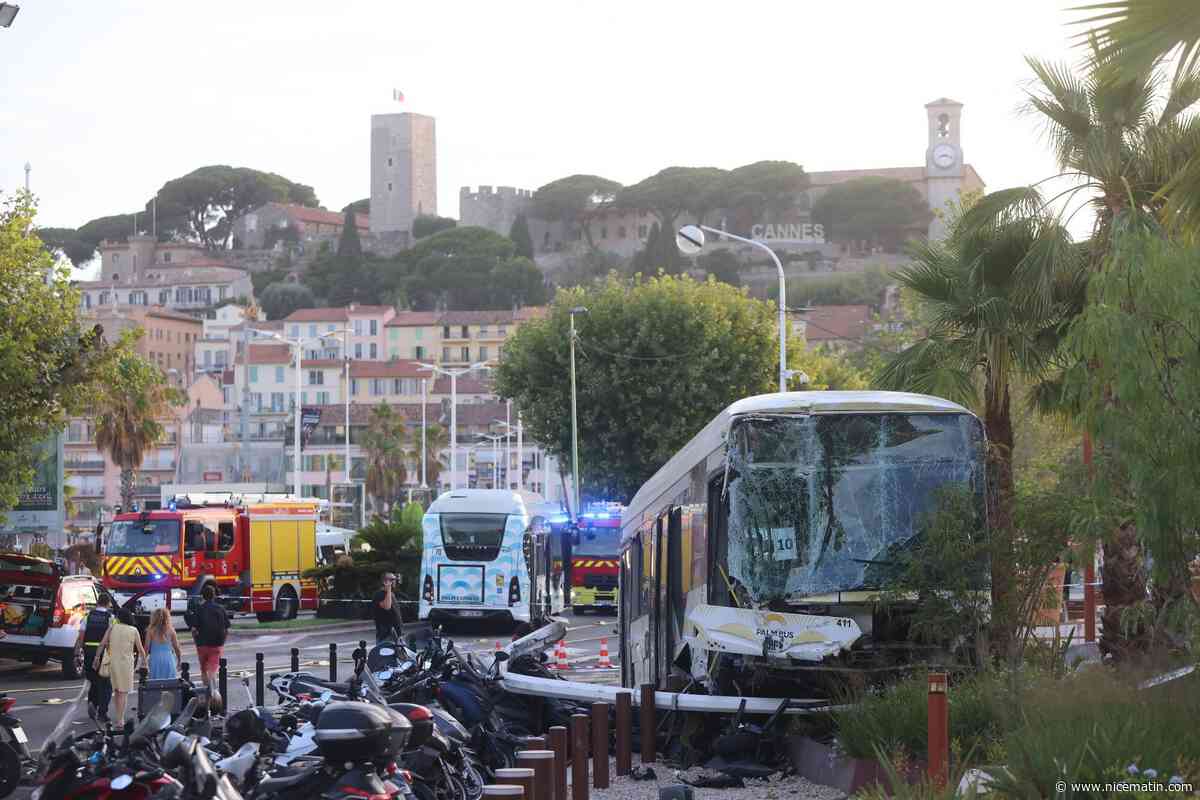 Accident entre deux bus à Cannes ce dimanche: une circulation à contre-sens à l'origine de la collision, une enquête a été ouverte