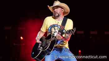 Rally held at the Xfinity Theatre as Jason Aldean returns to Hartford