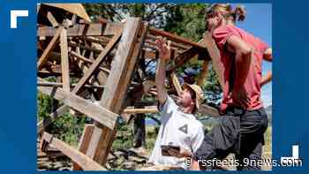 Dambo's latest massive troll installation takes shape in Victor: 'It's the perfect spot'