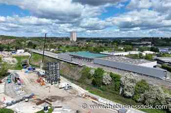 Major progress made on constructing £26.5m railway station