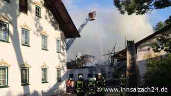Bauernhof in Oberbayern brennt bis auf Grundmauern nieder – 500.000 Euro Schaden