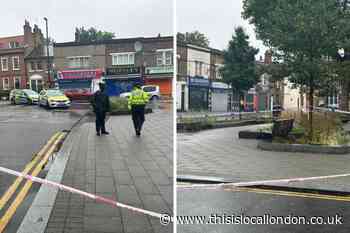 Fatal shooting in White Hart Lane, Tottenham: pictures from scene