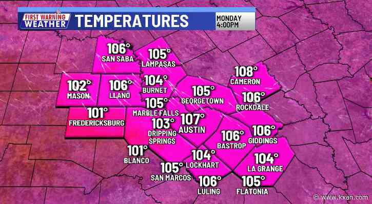 All-time and long-standing heat records at risk
