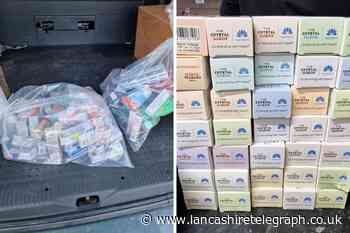 Illegal cigarettes and vapes seized in Preston raids
