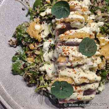 La recette du tataki de thon du chef Josselin Dubourg à Giens