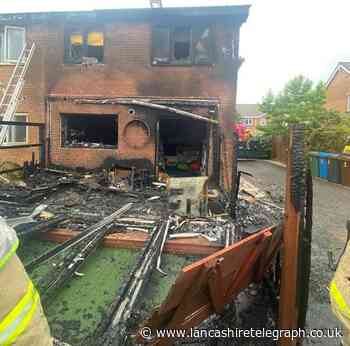 Lancashire man describes how £2 barbeque destroyed his house