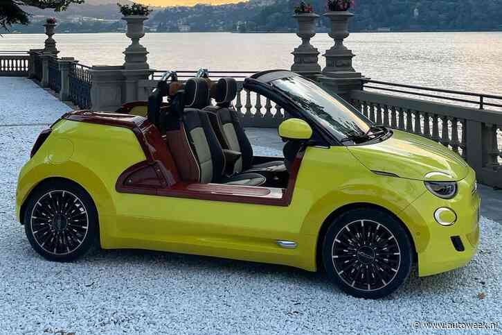 Elektrische Fiat 500e gaat Jolly achterna