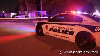 Suspect shot, hospitalized after breaking into home following police pursuit in Fort Lauderdale
