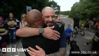 Lee Freeman completes 102-mile run in memory of Killamarsh children