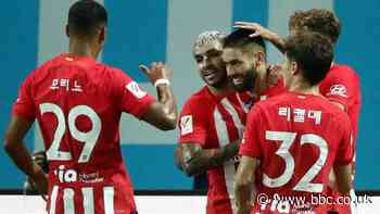 Manchester City 1-2 Atletico Madrid: Treble winners end Asia tour with defeat