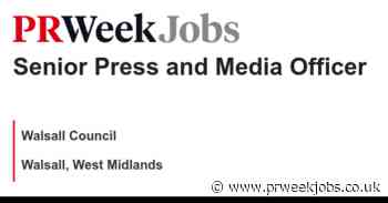 Walsall Council: Senior Press and Media Officer