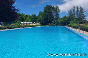 Bürgerbad Lenzinghausen bis zum 4. August geschlossen
