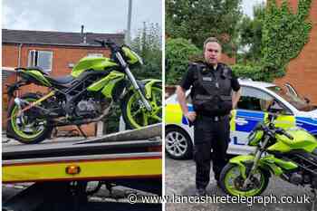Police seize bike that was stolen from Bretherton