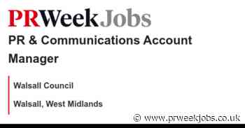Walsall Council: PR & Communications Account Manager
