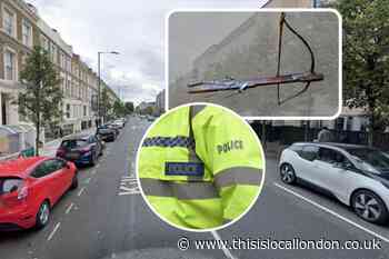 Kilburn man charged threatening woman after crossbow arrest