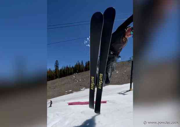 Stephen Siska Lands Tasty Tip Tap At Mammoth Mountain