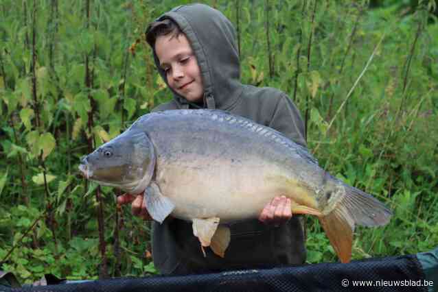 Elfjarige Lowie geeft alle senioren (en zelfs zijn eigen vader) het nakijken: “Tijdens het vissen word ik helemaal kalm”