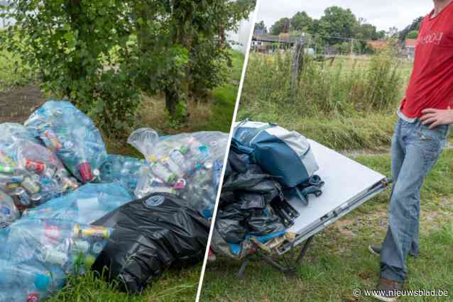 Tomorrowland-jutter verdient “400 euro per lading” en mikt vooral op één soort blikje: “Ongelooflijk hoeveel ze hier achterlaten”