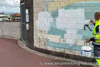 Racist and homophobic graffiti sours Morecambe Pride