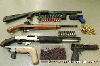 RCMP seizes drugs, weapons after man stabbed in the back in Campbell River