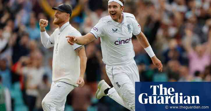 Broad seals England win in fifth Test against Australia to draw Ashes series
