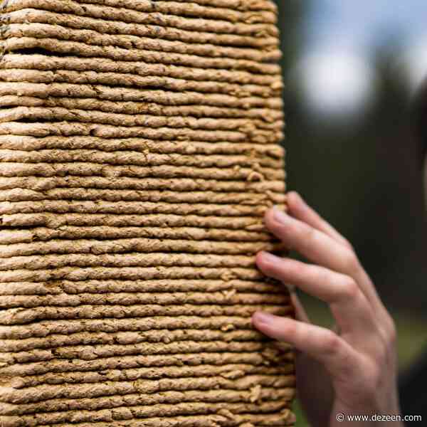 DART Lab creates biodegradable concrete casts using sawdust