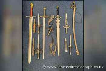 Display weapons seized by Leyland police to be destroyed