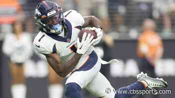 Broncos waive K.J. Hamler Monday after WR is diagnosed with mild heart irritation